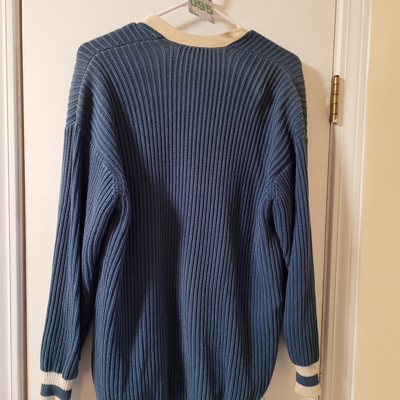 95. Vintage Liz Claiborne cardigan oversized  sz S - Picture 4 of 4